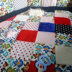 Cuddly and adventure blanket 6 corner playpen from Atelier MiaMia image 3