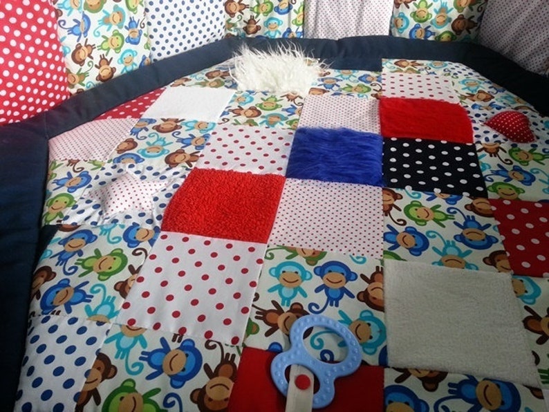 Cuddly and adventure blanket 6 corner playpen from Atelier MiaMia image 3