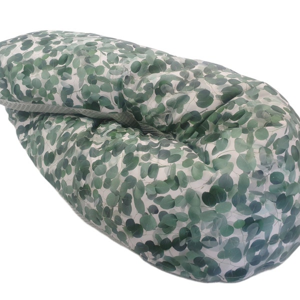 Nursing pillow, cuddly pillow or just a eucalyptus cover from Atelier MiaMia