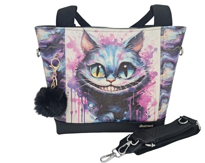 Handbag or set Cheshire Cat by Atelier MiaMia