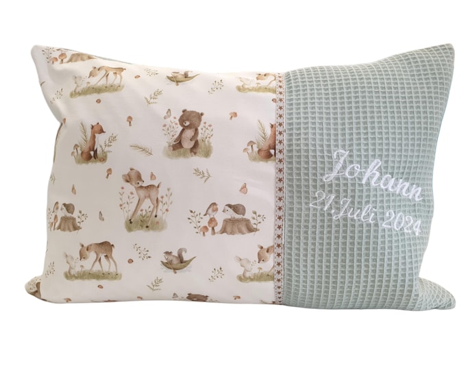Name pillow birth pillow from Atelier MiaMia