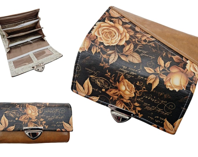 Rose Letters wallet by Atelier MiaMia