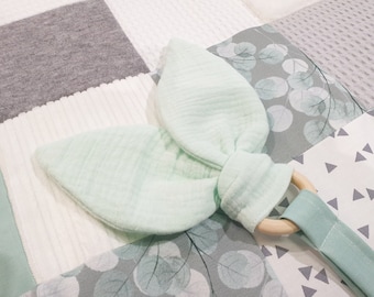 Muslin tips for adventure blanket by Atelier MiaMia