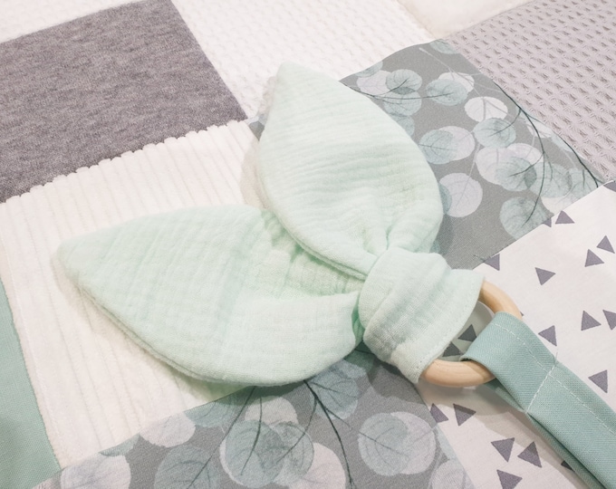 Muslin tips for adventure blanket by Atelier MiaMia