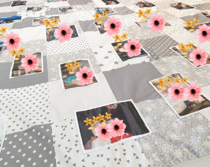 Photo blanket ***Cuddly blanket*** by Atelier MiaMia