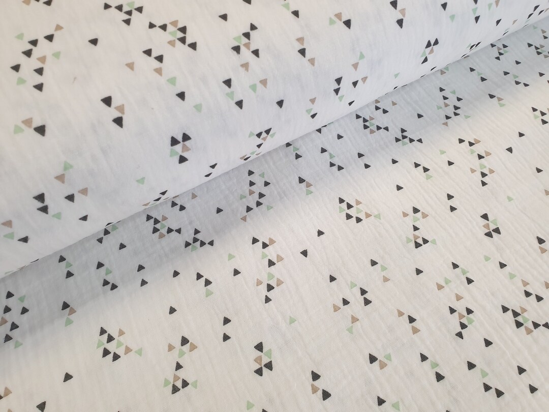 Muslin Triangle Mint From Atelier Miamia - Etsy