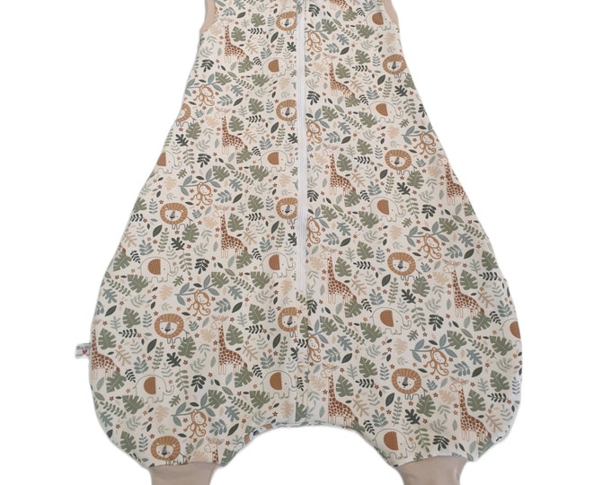 Atelier MiaMia *Mutzelpumper* Sleeping bag with feet, slumber bag, pucksack romper bag baby toddler size 50-104