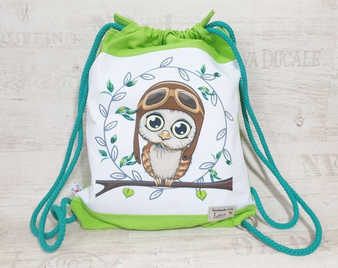 Backpack, Owl Branch by Atelier MiaMia