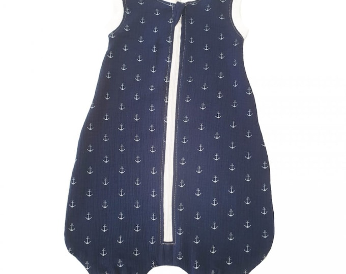 Atelier MiaMia *Mutzelpumper* Sleeping bag with feet, slumber bag, pucksack romper bag baby toddler size 50-104