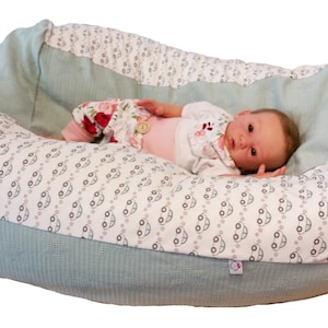 Kinder Sitzsack, Stabilisierungs Kissen Stoffwahl von Atelier MiaMia