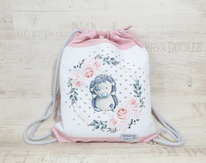 Backpack, hedgehog by Atelier MiaMia