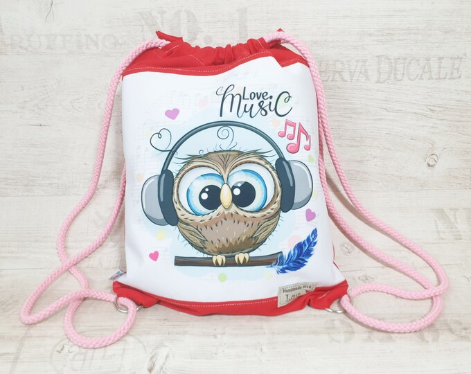 Backpack, Owl Music by Atelier MiaMia