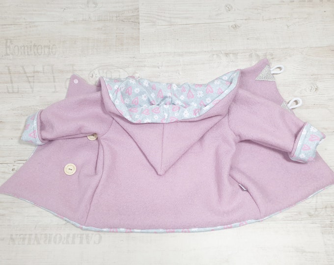 Walk jacket pink from Atelier MiaMia