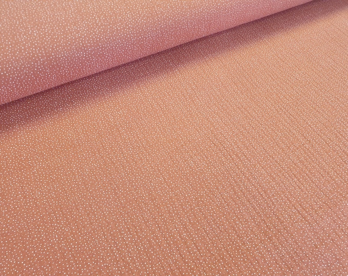 Muslin polka dots terracotta from Atelier MiaMia