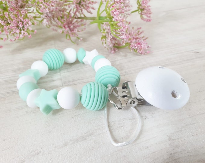 Pacifier chain from Atelier MiaMia