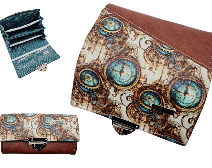 Wallet watches brown by Atelier MiaMia