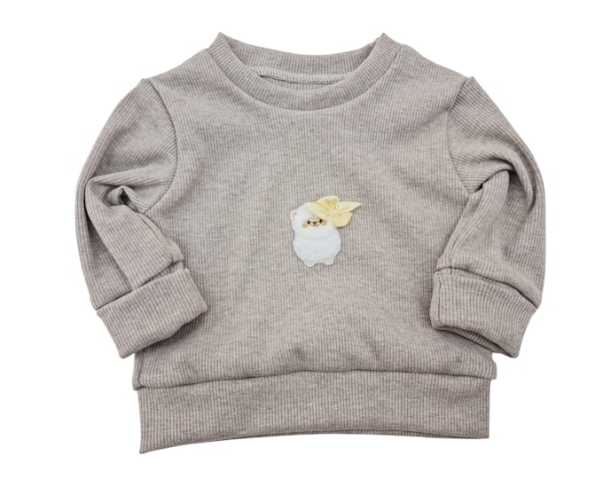 Hoodie, sweater waffle jersey sheep by Atelier MiaMia
