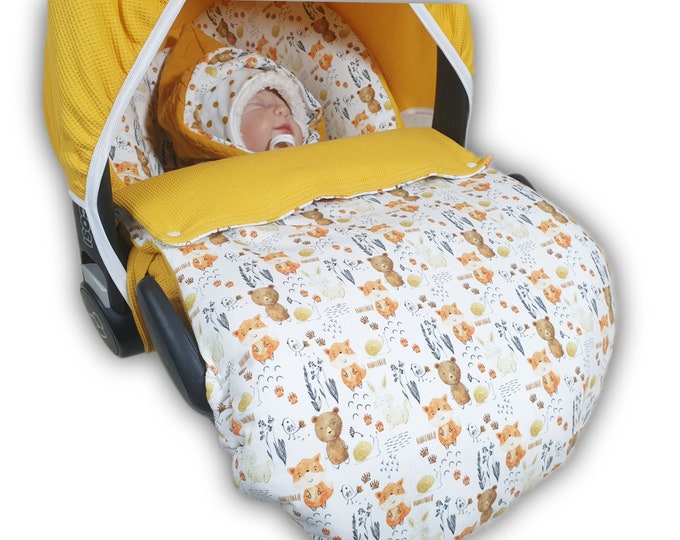 Atelier MiaMia infant carrier cover Romans