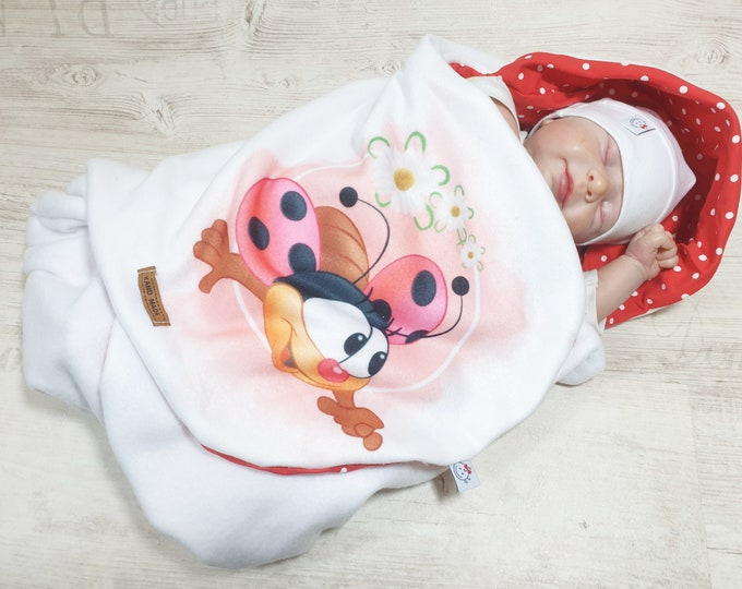 cozy swaddling blanket from Atelier MiaMia