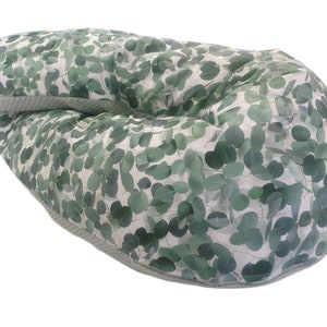 Nursing pillow, cuddly pillow or just a eucalyptus cover from Atelier MiaMia image 2