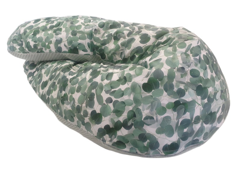 Nursing pillow, cuddly pillow or just a eucalyptus cover from Atelier MiaMia image 2