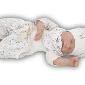 Pump pants individually or in a set Baby Child Designer Limited black and white from Atelier MiaMia