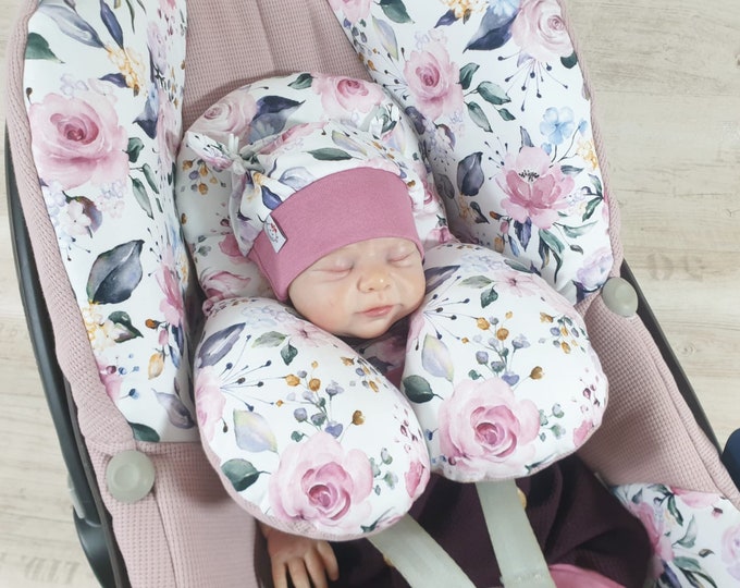 Baby neck pillow for the baby car seat from Atelier MiaMia