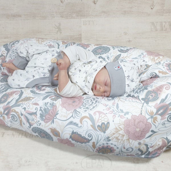 Nursing pillow, cuddly pillow or just the Paisley cover from Atelier MiaMia