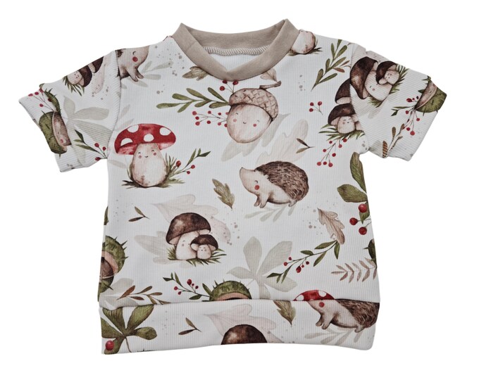 Hoodie, Sweater Hedgehog Mushroom by Atelier MiaMia