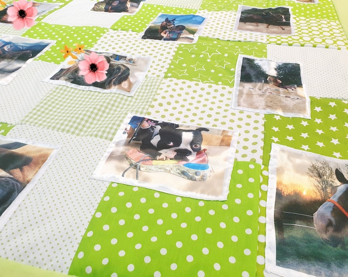 Photo blanket ***Cuddly blanket*** by Atelier MiaMia