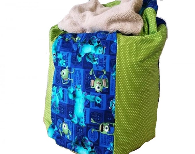 Lounger cushion Monster AG, children's bean bag 25 by Atelier MiaMia
