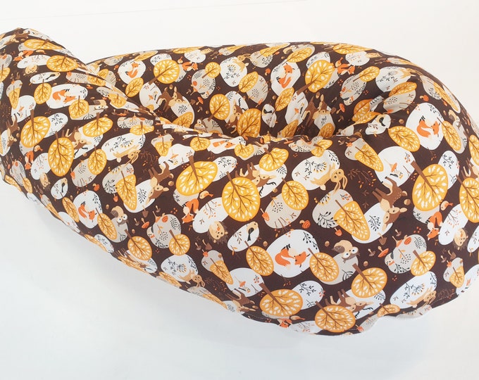 Nursing pillow, cuddly pillow or just a forest animal cover from Atelier MiaMia