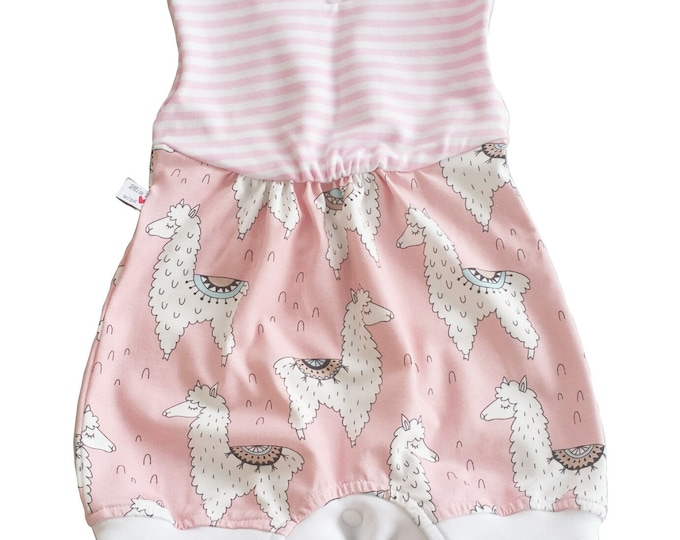 Summer romper, romper lama by Atelier MiaMia