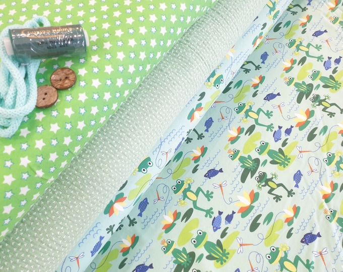 Sewing kit jersey frog prince from Atelier MiaMia