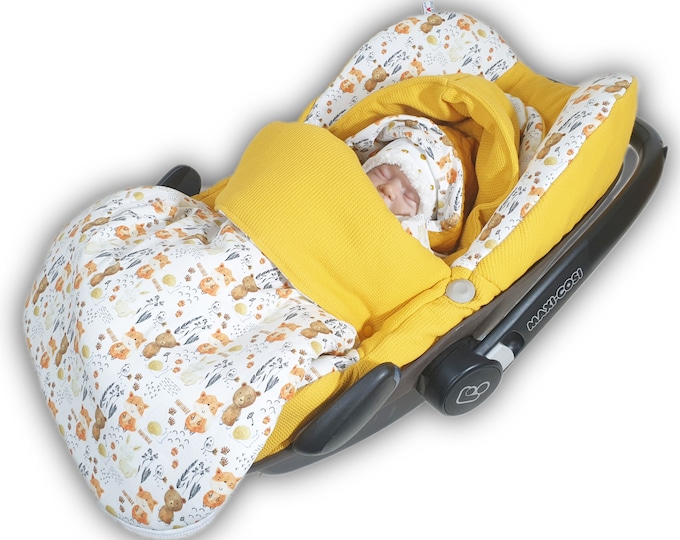 Atelier MiaMia infant carrier cover Romans