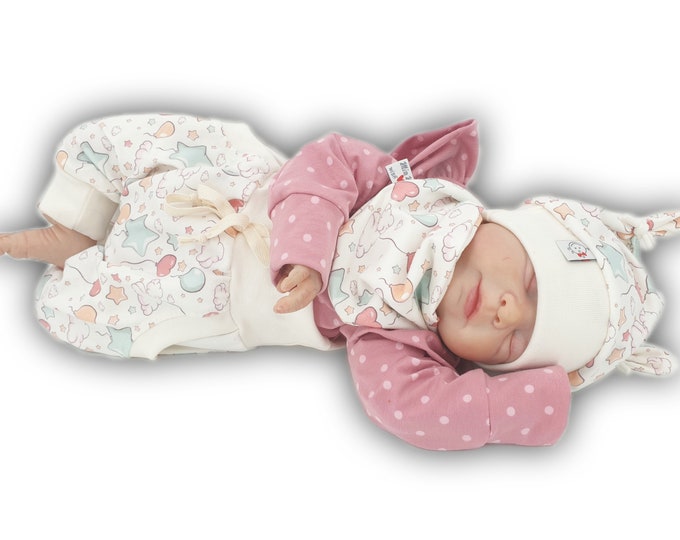 Pump pants individually or in a set Baby Child Designer Limited Clouds Stars by Atelier MiaMia
