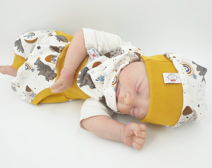 Pump pants individually or in a set Baby Child Designer Limited Dinos by Atelier MiaMia