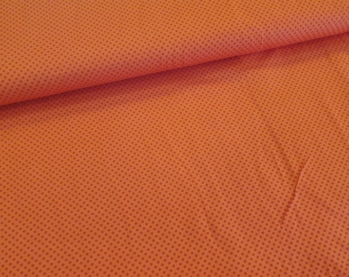 Cotton jersey orange red from Atelier MiaMia