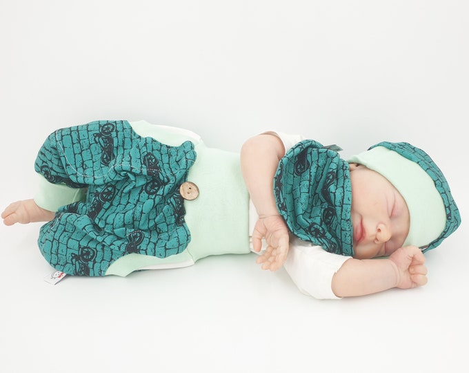 Pump pants individually or in a set of baby child designer bikers from Atelier MiaMia