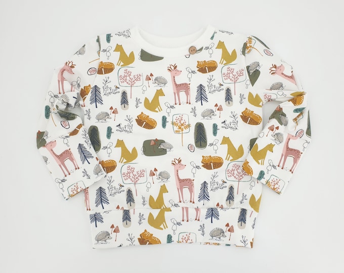 Hoodie, sweater forest animals by Atelier MiaMia
