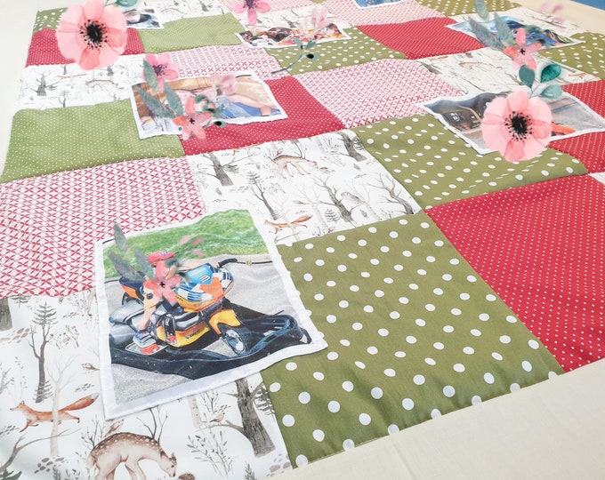 Photo blanket ***Cuddly blanket*** by Atelier MiaMia