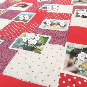 Photo blanket ***Cuddly blanket*** by Atelier MiaMia