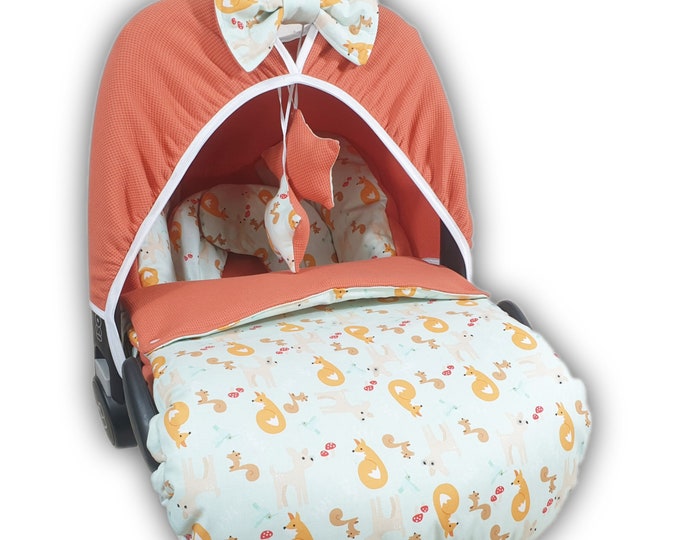 Atelier MiaMia infant carrier cover Romans