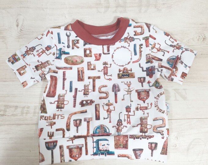 Hoodie, sweater Robots by Atelier MiaMia