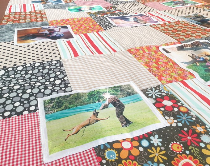 Photo blanket ***Cuddly blanket*** by Atelier MiaMia