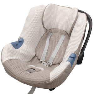 Cybex Aton B Silver Babyschalen Bezug von Atelier MiaMia