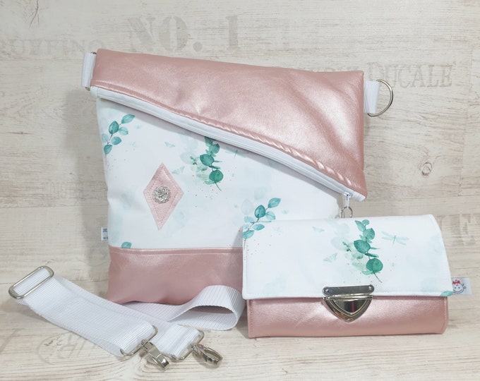Handbag or set // Eucalyptus by Atelier MiaMia