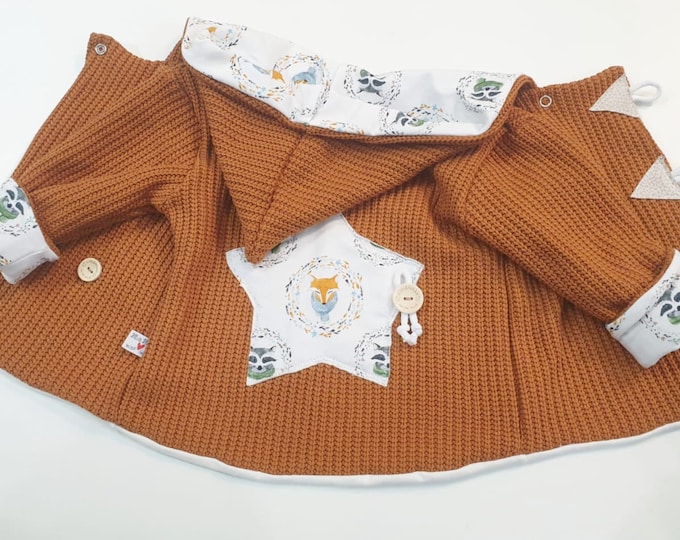 Cotton knit jacket from Atelier MiaMia