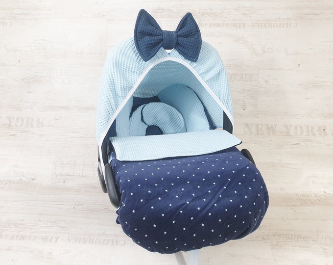 Footmuff padded for the infant car seat