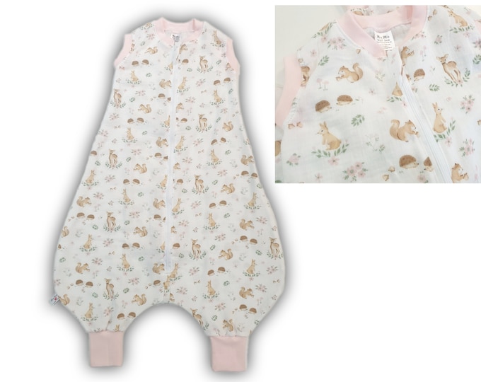Atelier MiaMia *Mutzelpumper* Sleeping bag with feet, slumber bag, pucksack romper bag baby toddler size 50-104